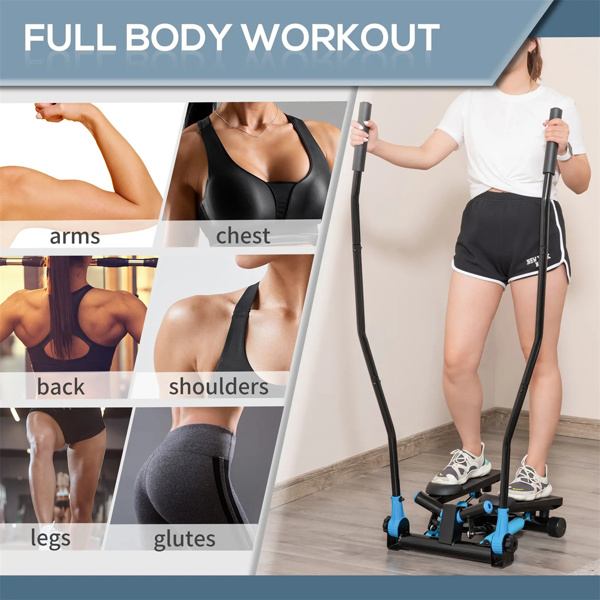 Home fitness equipment with LCD monitor