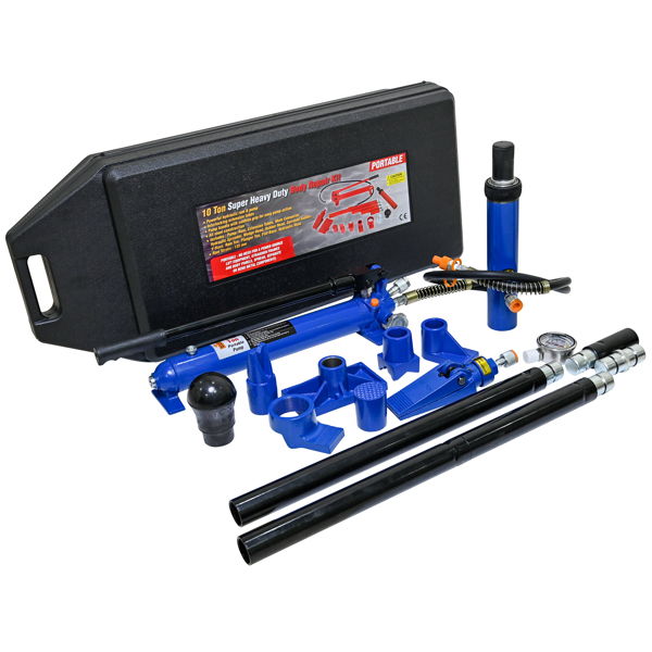 10 Tons of Portable Hydraulic Equipment Components-BLUE 