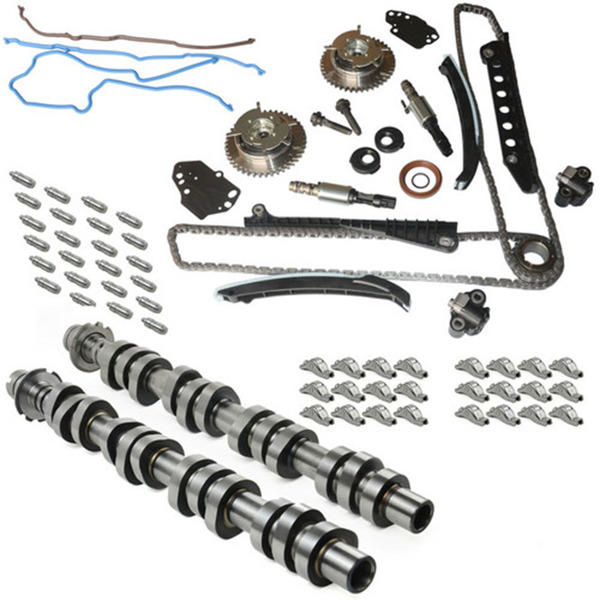 Camshaft kit + Timing Chain Cam Phasers kit Fit for Ford F150 F250 Lincoln NEW