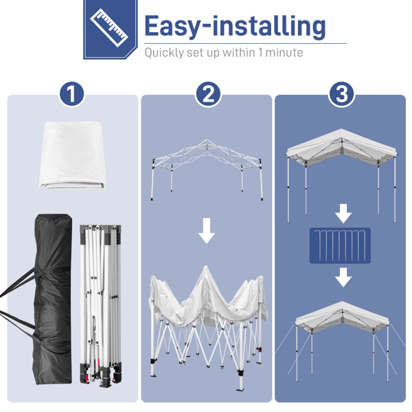 10X10ft  Outdoor canopy White