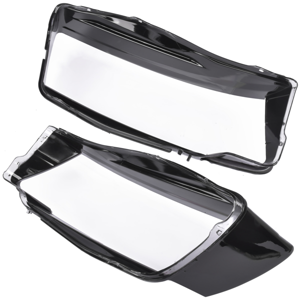 2x Headlight Cover Lens Clear For 2008-2012 Audi A5 S5 3.0L 8T0941029/ 8T0941030