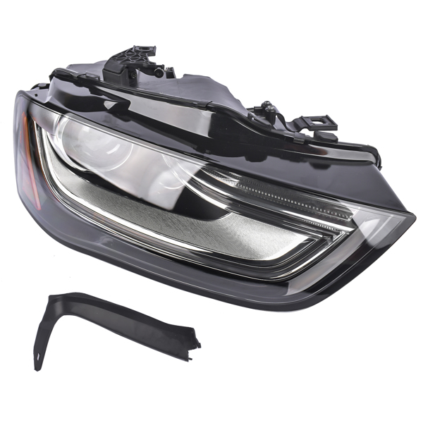 HID/Xenon Non-AFS Headlight Headlamp Passenger Side for Audi A4 Quattro 13-16 8K0941044E AU2503181