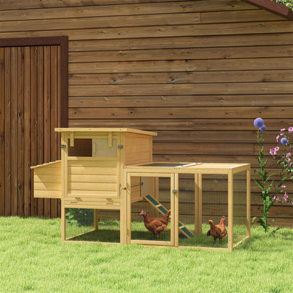 Wooden Chicken Coop 