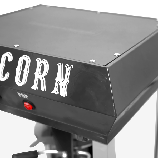 Bar Style Popcorn Machine, 4-Ounce Popcorn Maker Popper, Black 