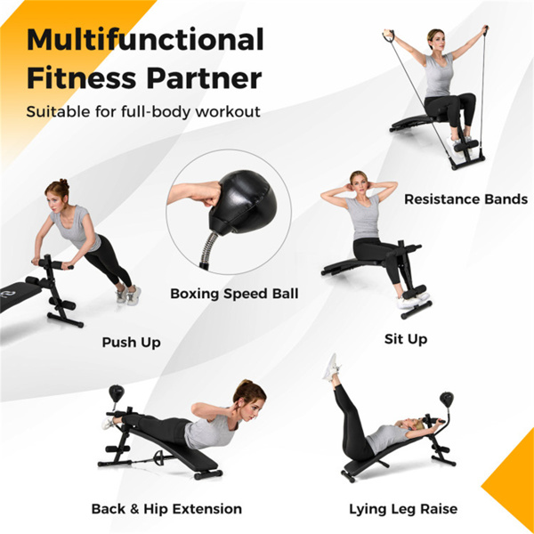 Multi-function fitness equipment sit-ups