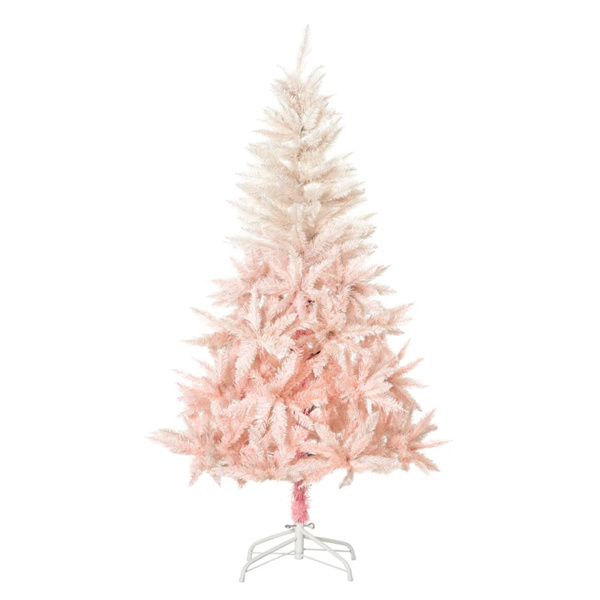 5 foot pink artificial Christmas tree