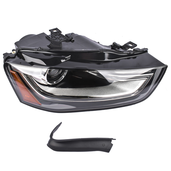 HID/Xenon Non-AFS Headlight Headlamp Passenger Side for Audi A4 Quattro 13-16 8K0941044E AU2503181