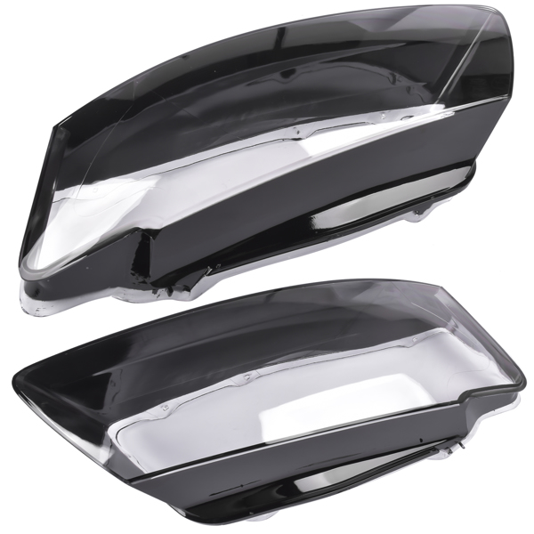 2x Headlight Cover Lens Clear For 2008-2012 Audi A5 S5 3.0L 8T0941029/ 8T0941030