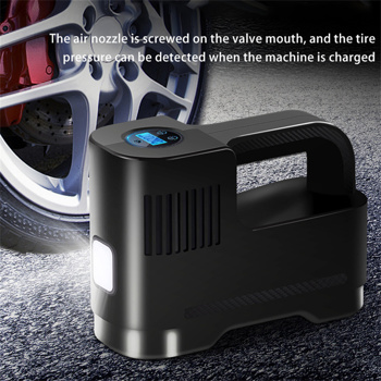 Car Inflator Pump Portable Inflator Pump High Power Digital Tire Inflator Intelligent Wireless Electric Inflator Pump