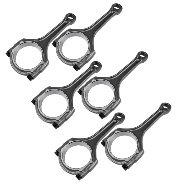 6Pcs Connecting Rod 5184503AG for 2011-2021 Jeep Dodge Chrysler RAM 6 Cyl 3.6L 5184503AG