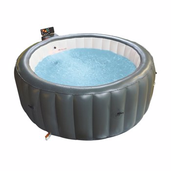 Inflatable hot tub 70.8\\"*27.9\\" portable spa pool outdoor spa for 2-3 people with cover equipped with 6 colors of light beads