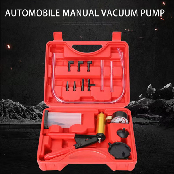 Vacuum Pump, Powerful Oil Suction Tool, Automotive Air Conditioning Oil Suction Manual - Vacuum Pump