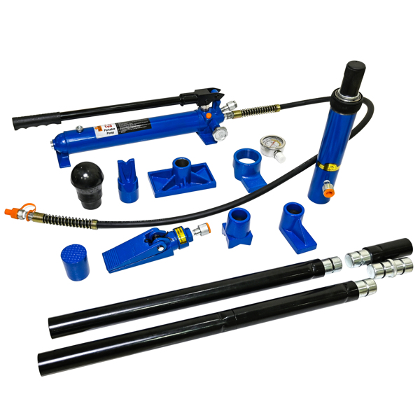 10 Tons of Portable Hydraulic Equipment Components-BLUE 