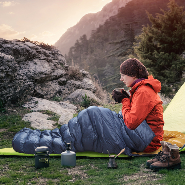 Kamperbox Ultra Light Down Sleeping Bag Outdoor Camping Sleeping Bag Warm Down Sleeping Bag Outdoor Camping Travel UL250