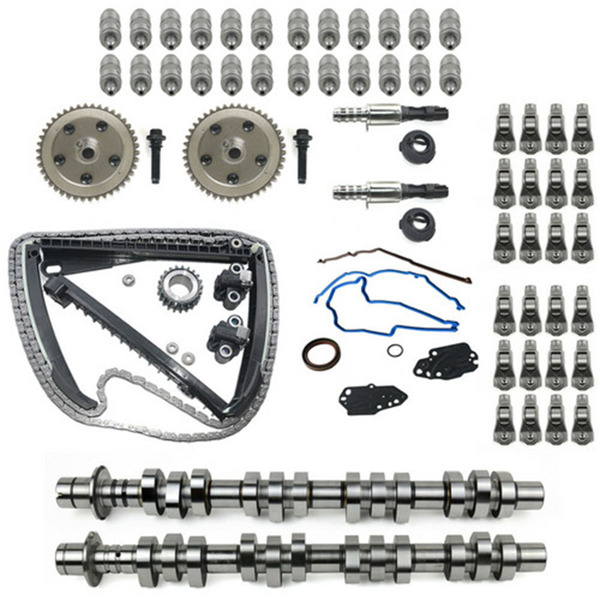 Camshaft kit + Timing Chain Cam Phasers kit Fit for Ford F150 F250 Lincoln NEW