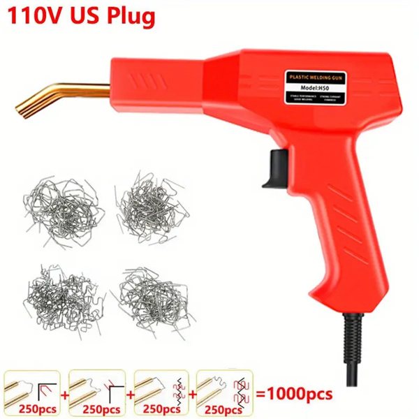 Automotive bumper plastic welding gun, welding nail, plastic welding machine set, American standard