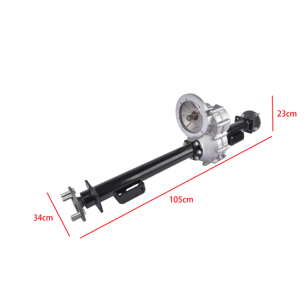 Rear Axle Assembly for Cushman 2014-2023 Hauler 800 800X 1200 1200X Shuttle 4X