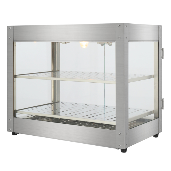 110.00V 800.00W Two Layers Stainless Steel Color Stainless Steel/Tempered Glass Warming Cabinet