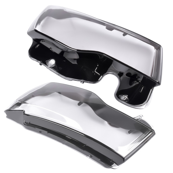 Pair Front Headlight Lens Cover Shell For 2014-2019 Jeep Grand Cherokee 3.0 3.6 5.7L