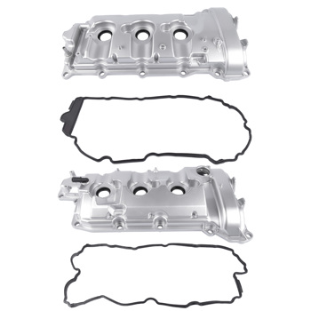 Set of 2 Engine Valve Cover Assembly Kit For Chevy Impala GMC Terrain 3.0L 3.6L 12647772 12583385