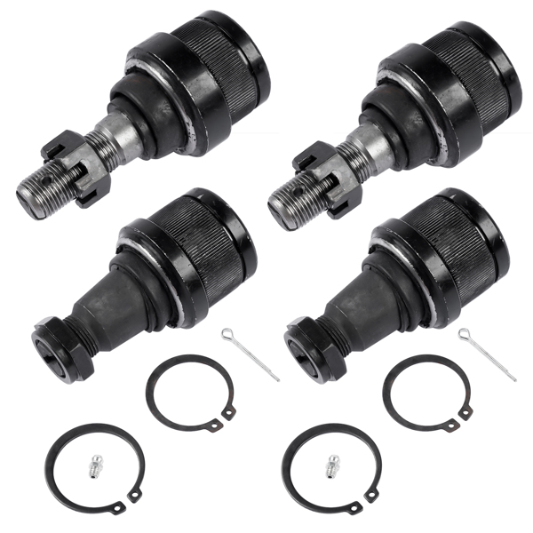 4Pcs Upper & Lower Ball Joint Package For 94-99 Ram 2500 3500 99-24 Ford F250 4WD 9920BJPACK