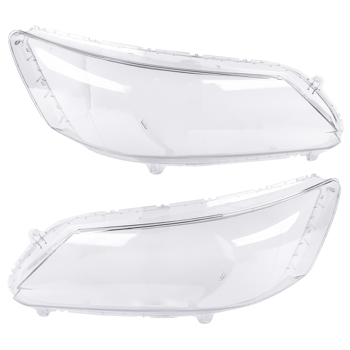 2x Left & Right Headlight Cover for Honda Accord 2013-2015 Headlamp Lens Lenses