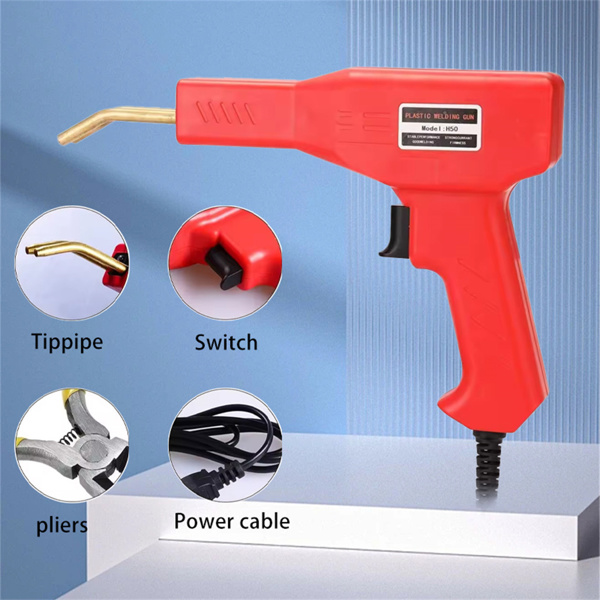 Automotive bumper plastic welding gun, welding nail, plastic welding machine set, American standard