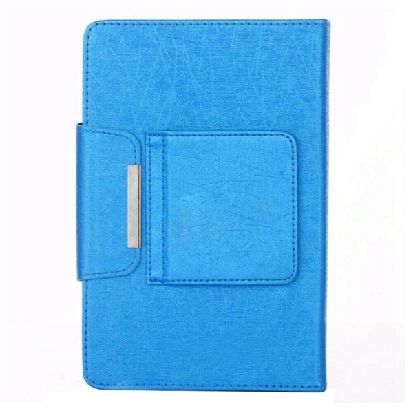 For Universal Android Tablets 10.1/10.5 Tablet Bluetooth Keyboard Case Cover[Blue,Fits 10/10.1/10.5 Inch Tablet]