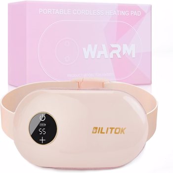 Portable heating pad, heating pad for period cramps, Fast Heating Pad，Wearable Heating Pads for Cramps with 3 Heat，back or tummy heating pad for women and girls，Birthday Gifts for Mom Dad