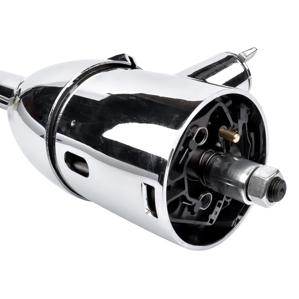 Chrome 28" Stainless Steel Tilt Steering Column with Adapter &Key Automatic