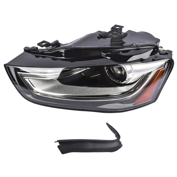 Headlight Fits Audi Allroad 13-16 Left Driver Side CAPA HID Headlamp Assembly 8K0941043E AU2502181