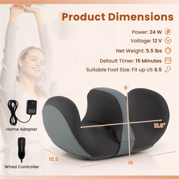 Foot massager with heating function