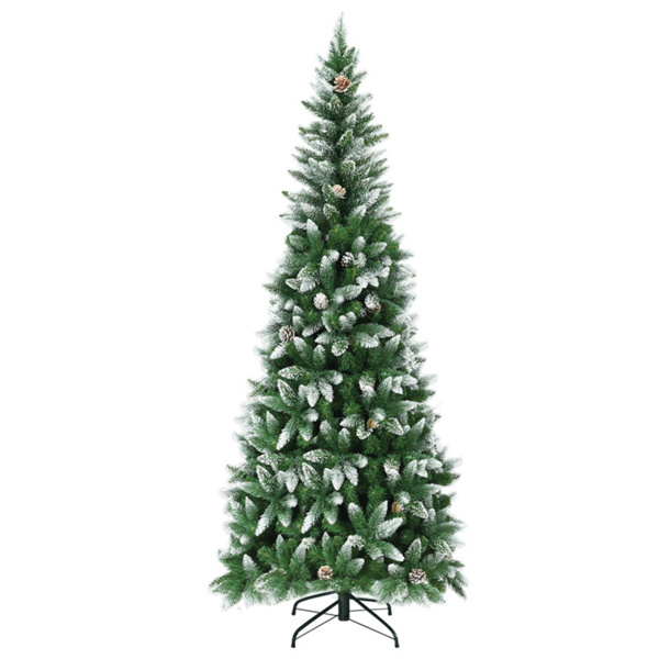   7.5 Feet Artificial Christmas Tree with Pine Cones