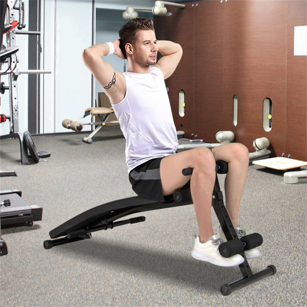 Sit-up bench exercise equipment