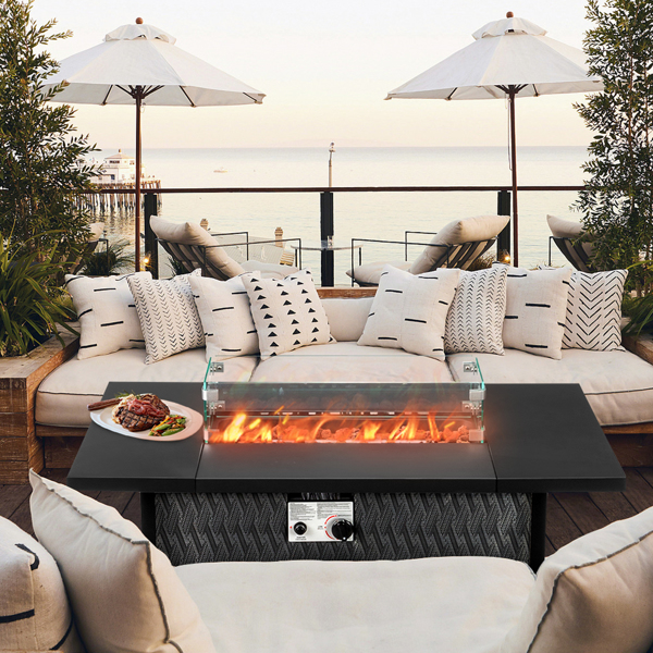  43-inch fire table