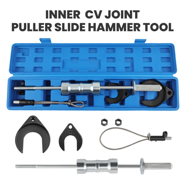 Inner CV Joint Puller Slide Hammer Wheel Drive Axle Half Shaft Removal Tool Sets