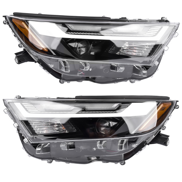 Front LH+RH Side LED Headlight for 2022-2024 Toyota RAV4 811500R350 811100R350