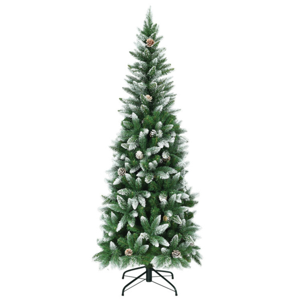 6 Feet Artificial Christmas Tree with Pine Cones