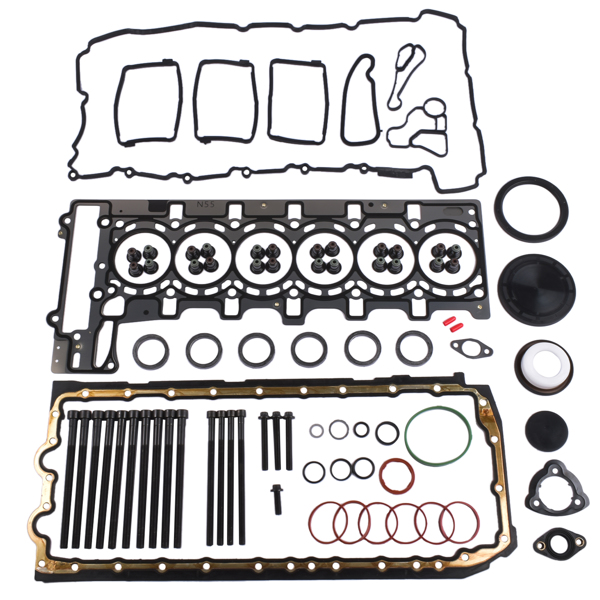 Engine Full Gasket Set for 2012 2011 BMW M135i 335i 435i 535i 640i X3 X5 3.0L