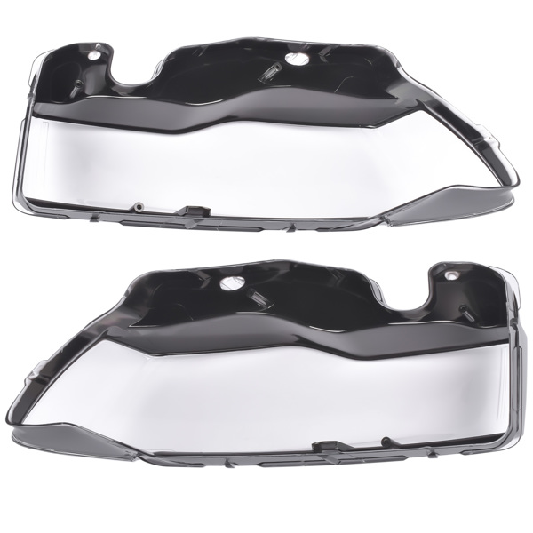 Pair Front Headlight Lens Cover Shell For 2014-2019 Jeep Grand Cherokee 3.0 3.6 5.7L