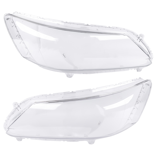 2x Left & Right Headlight Cover for Honda Accord 2013-2015 Headlamp Lens Lenses