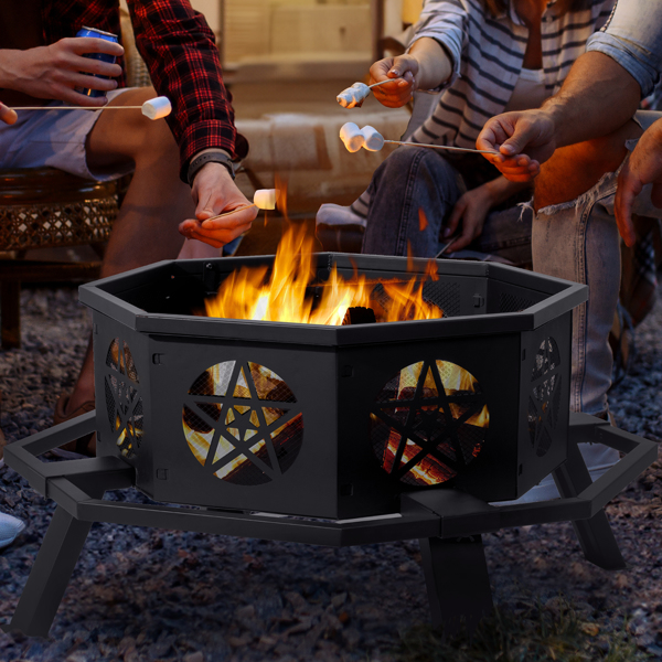 35-inch outdoor fire pit