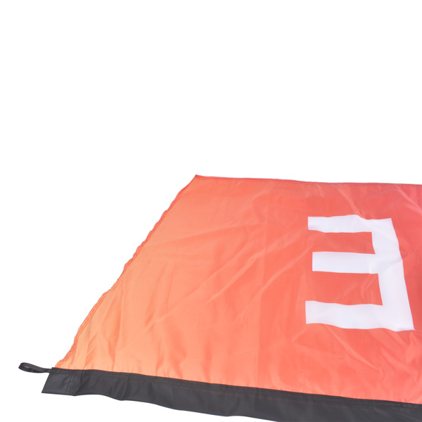 4-Piece Advertising Flagpole Stand Open Feather Flags w/Pole Kit 4 Banner Flags 4 Poles 4Ground Stakes for Business