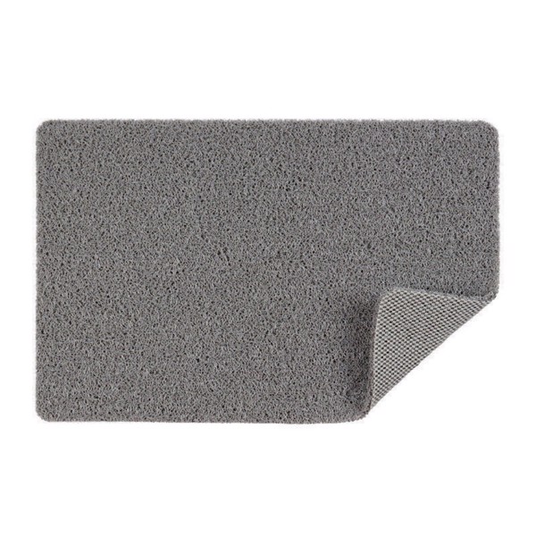 Hydro Wonder Super Comfy Shower Mat that Never Stains or Blocks Your Drain Grey