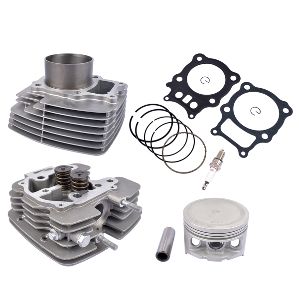 Cylinder Head Piston Gasket Kit 13101-HN5-670 12100-HN5-670 for Honda FourTrax Rancher 350 2X4, 350 ES 2X4, 350 ES, 350 2000-2006 13102-HN5-670 13103-HN5-670 MK1000988