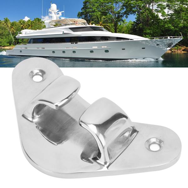 Boat Fairlead Stainless Steel Finely Polished Corrosion Resistant Straight Bow Cleat Line Chock for Ship Yacht Boats