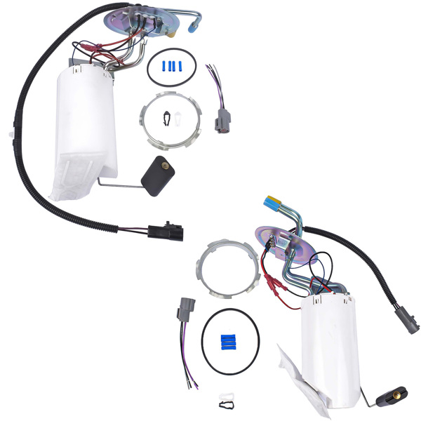 2x Front & Rear Fuel Pumps F4TZ9A407C E2059MN for Ford F-150 F-250 F-350 F6TZ9A407AA F6TZ9A407CA F6TZ9A407AB