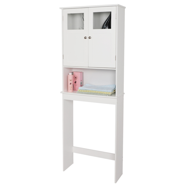 FCH Double Doors Bathroom Cabinet White