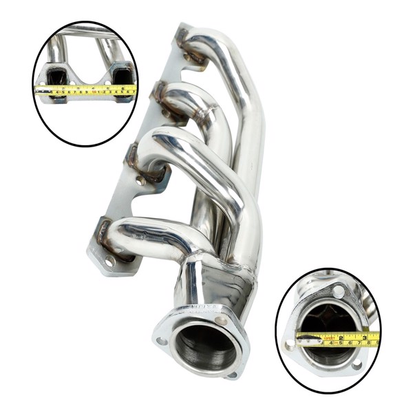 Exhaust Header for Ford 1964-1977 260 289 302 MT001097（Temu & Amazon prohibits sales）(No support for returns without reason)