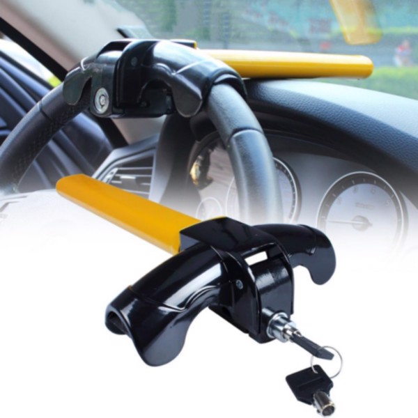 Heavy Duty Steering Wheel Lock Anti Theft Rotary Security Safe Van Car Universal